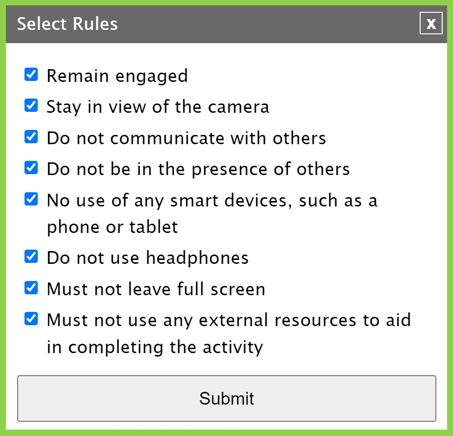 Enable Integrity Advocate on an Activity-3