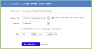 Integrity Advocate Results in TalentLMS_05