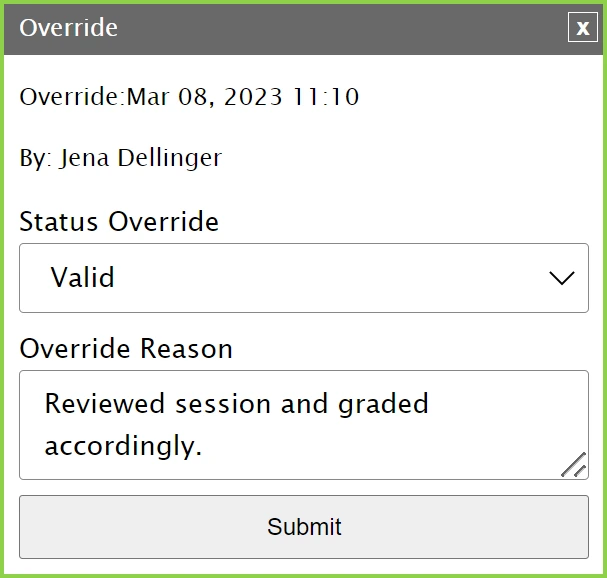 Review the Proctored Results_02